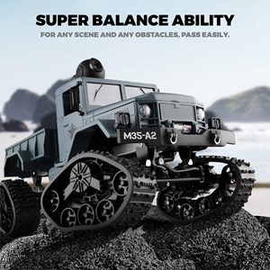  ماشین کنترلی شارژی مدل maxxrace rc Military Truck_اسباب بازی